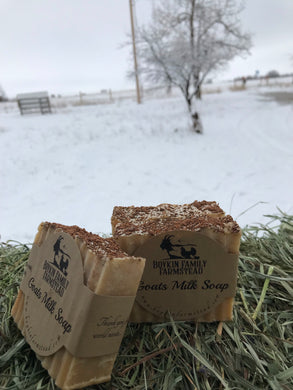 Goats milk soap